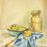 044_Martwa natura z jabłkami